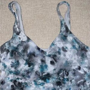 Lululemon Women's Blue and Gray Top